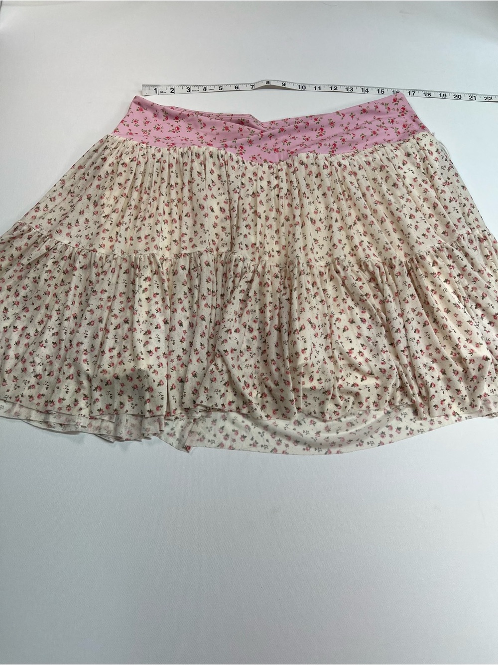 Blogilates Floral Tiered Skort